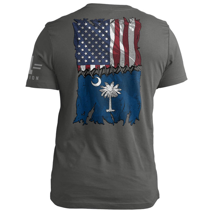 South Carolina Stitch Flag USA