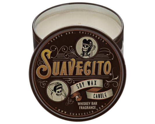 Soy Wax Candle - Whiskey Bar Open Lid