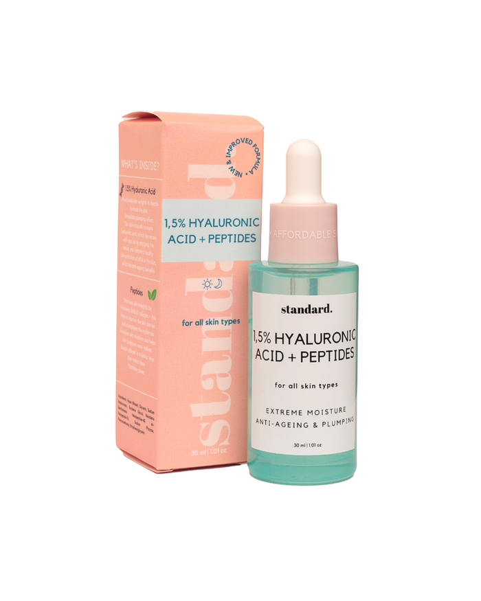Standard Beauty - Hyaluronic Acid 1,5% Peptides Serum