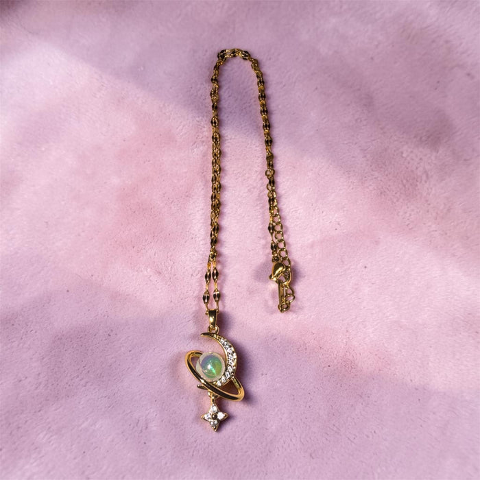 Star Planet Pendant Necklace 🌟