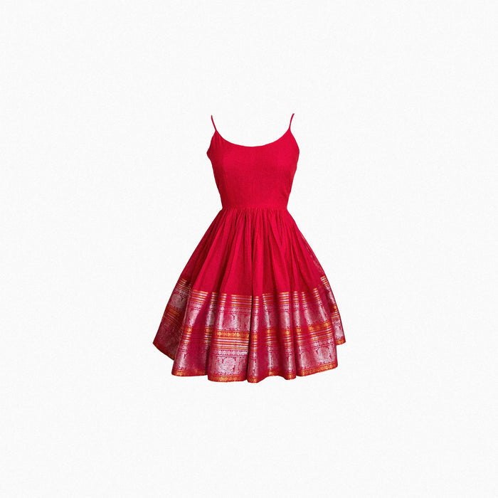 Stunning in Red Dress