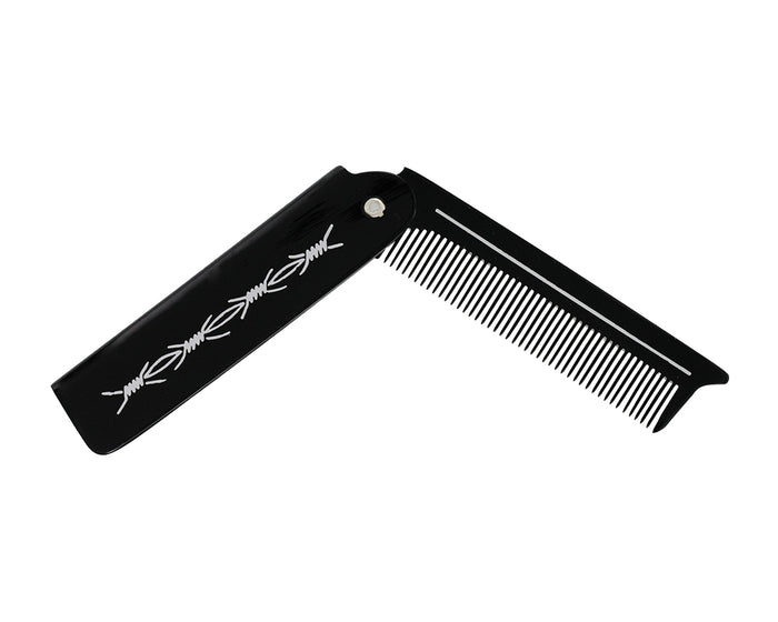 Suavecito X Loser Machine Deluxe Folding Comb Back