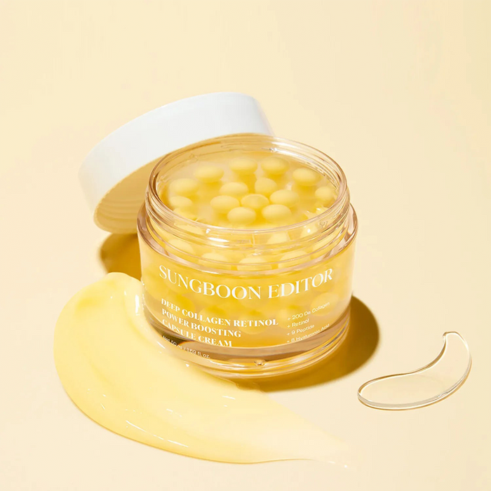 Sungboon Editor Deep Collagen Retinol Power Boosting Capsule Cream 50ml
