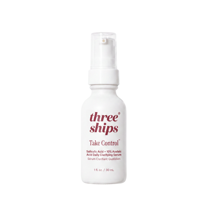 Three Ships-Take Control™ Salicylic + 10% Azelaic Acid Clarifying Serum-Skincare-TakeControl_Salicylic_10_AzelaicAcidClarifyingSerum_1_Front-The Detox Market |