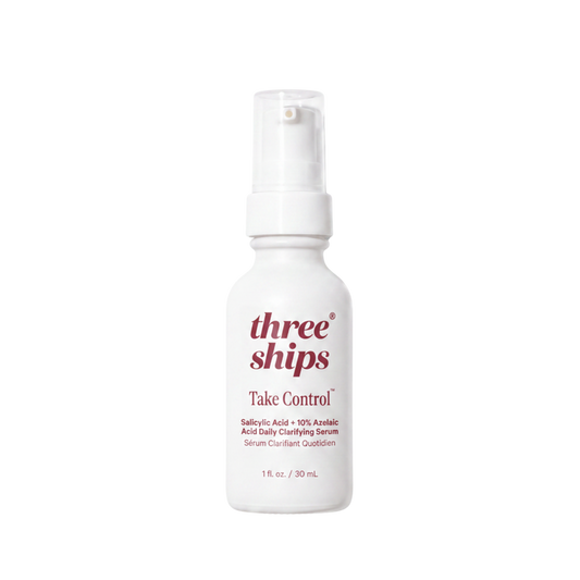Three Ships-Take Control™ Salicylic + 10% Azelaic Acid Clarifying Serum-Skincare-TakeControl_Salicylic_10_AzelaicAcidClarifyingSerum_1_Front-The Detox Market |