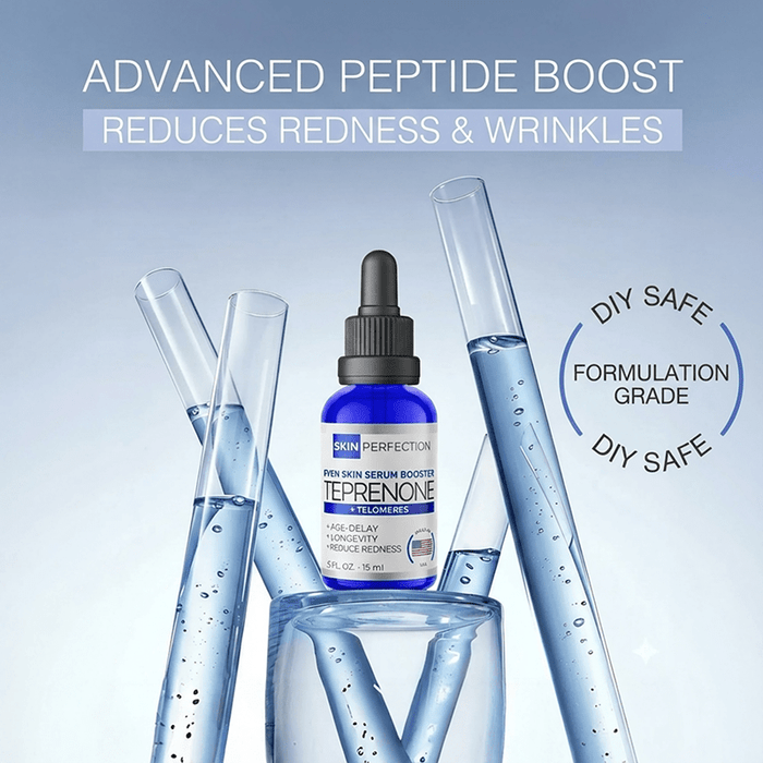DIY Teprenone serum for customized anti-aging treatments