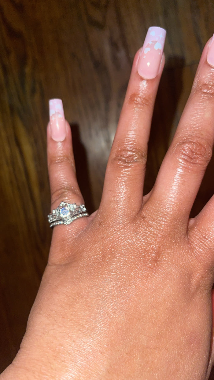 The Royalty Stack 2PC Ring Set 💍👑