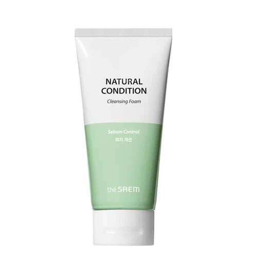 THE SAEM Natural Condition Cleansing Foam Sebum Control