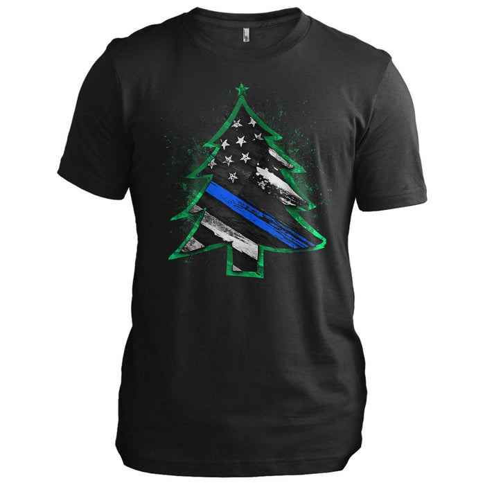 Thin Blue Line Flag Christmas