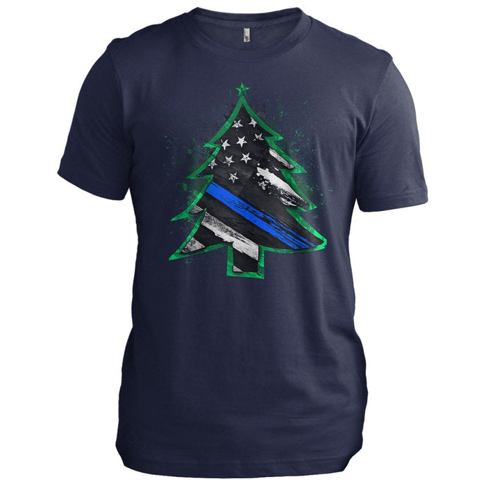 Thin Blue Line Flag Christmas