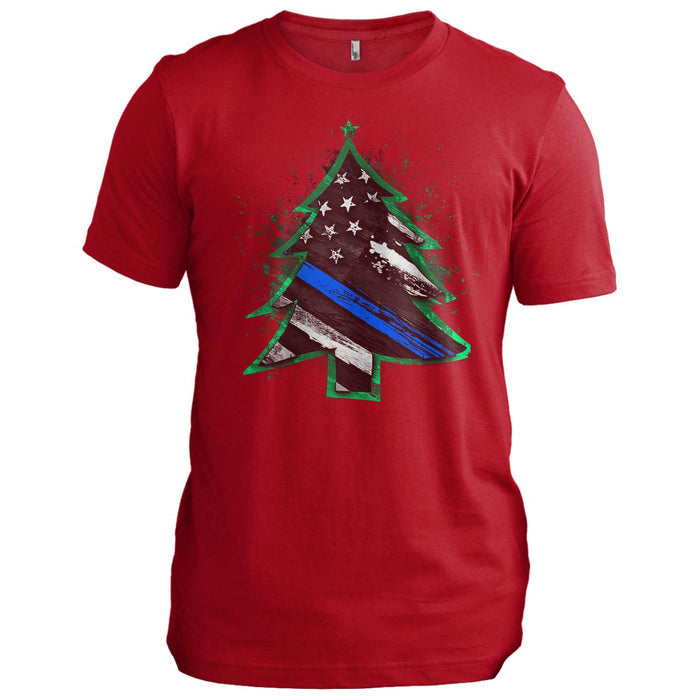 Thin Blue Line Flag Christmas