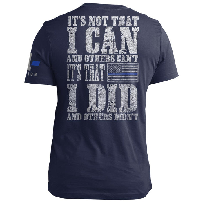 Thin Blue Line: I Can. I Did