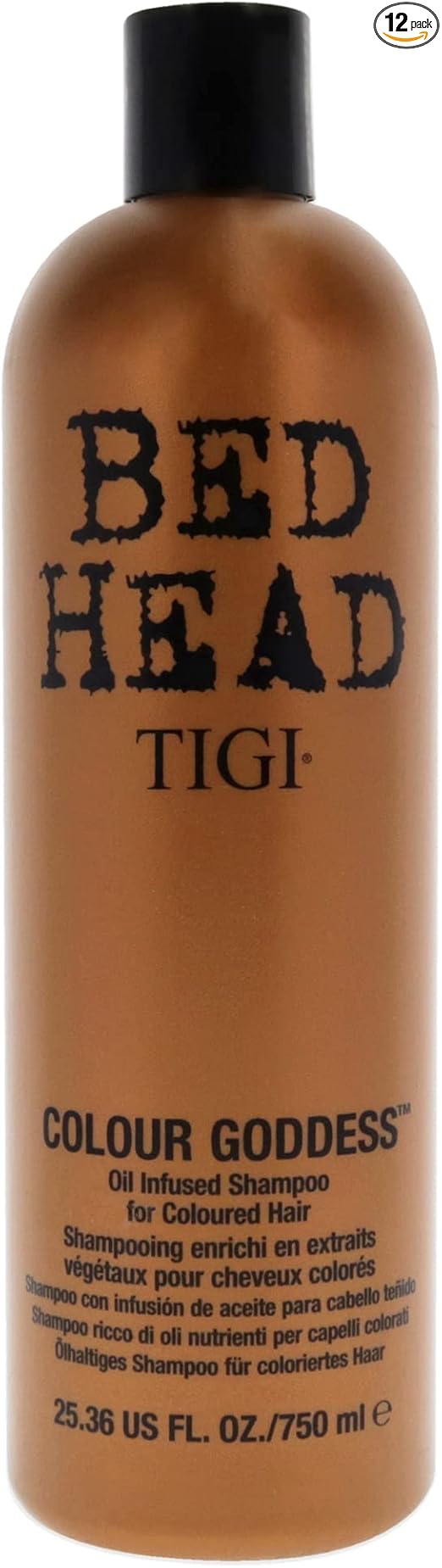 Tigi Bed Head Colour Goddess Oil Infused Shampoo 750 ml - Aegean Vibe