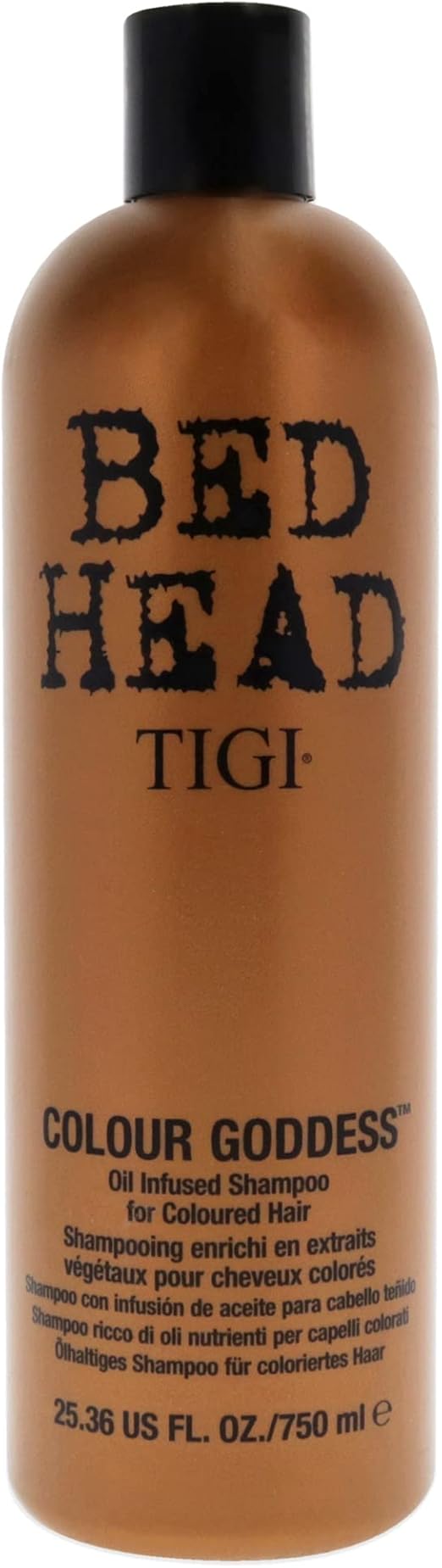 Tigi Bed Head Colour Goddess Oil Infused Shampoo 750 ml - Aegean Vibe
