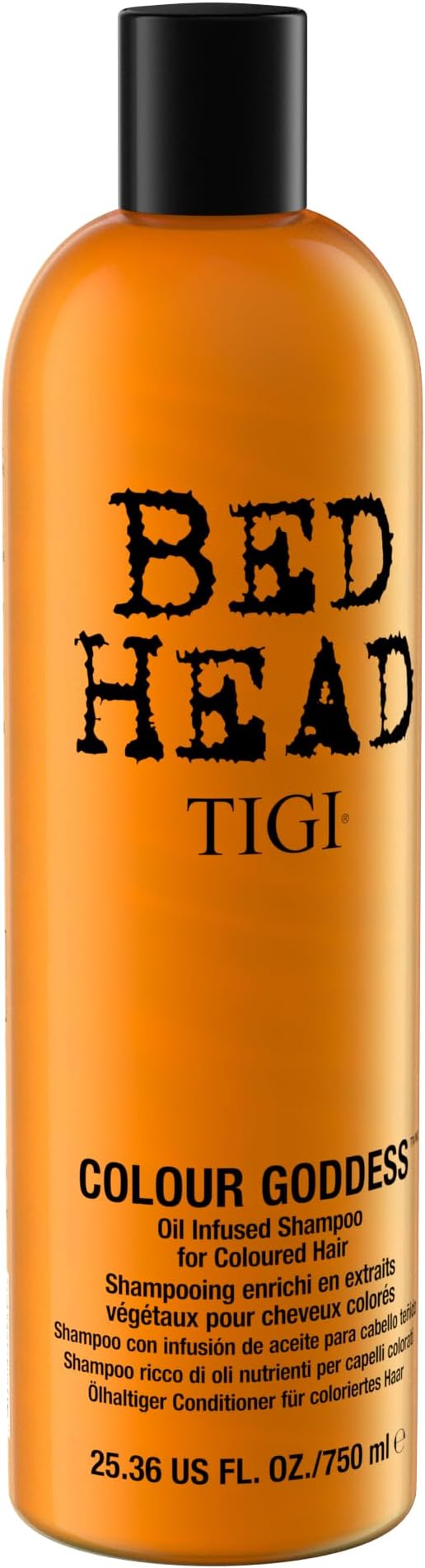 Tigi Bed Head Colour Goddess Oil Infused Shampoo 750 ml - Aegean Vibe