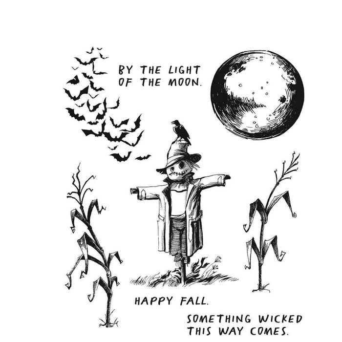 Tim Holtz - Cling Stamps 7X8.5 - The Scarecrow