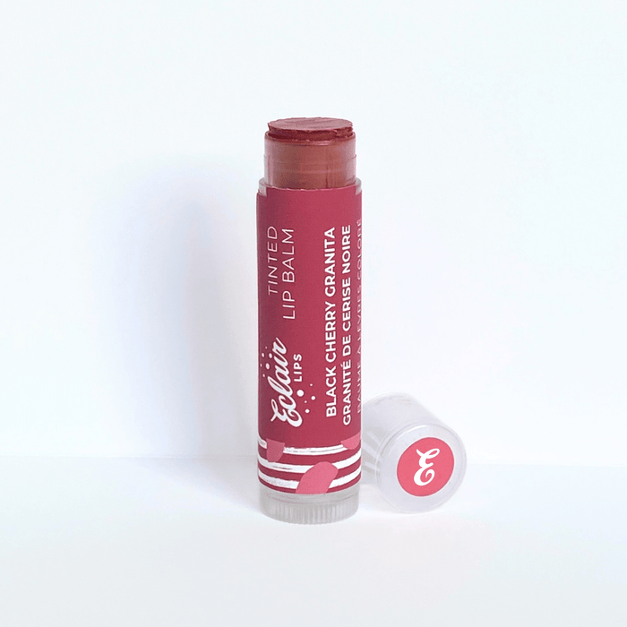 Eclair Lips Black Cherry Granita Tinted Lip Balm