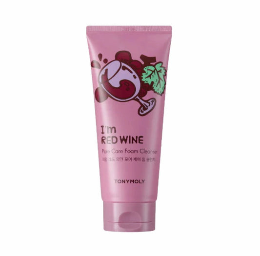 TONYMOLY I'm Red Wine Pore Care Foam Cleanser غسول رغوي للعناية بالمسام من النبيذ الأحمر