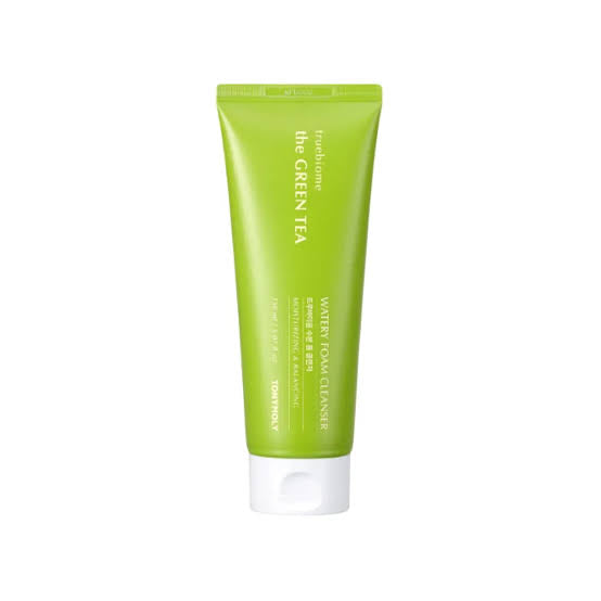 TONYMOLY The Green Tea True Biome Watery Foam Cleanser
 غسول الشاي الاخضر المائي