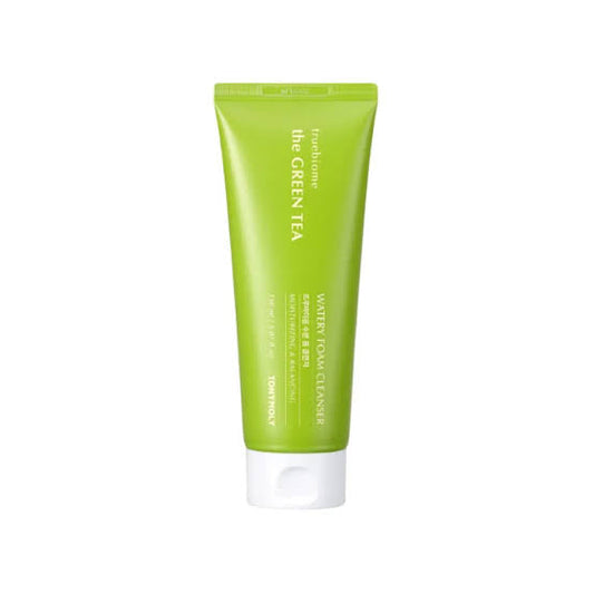 TONYMOLY The Green Tea True Biome Watery Foam Cleanser
 غسول الشاي الاخضر المائي