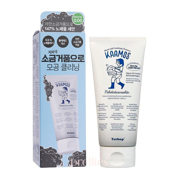 Torhop Kaamos Black Salt Foaming Cleanser 130g