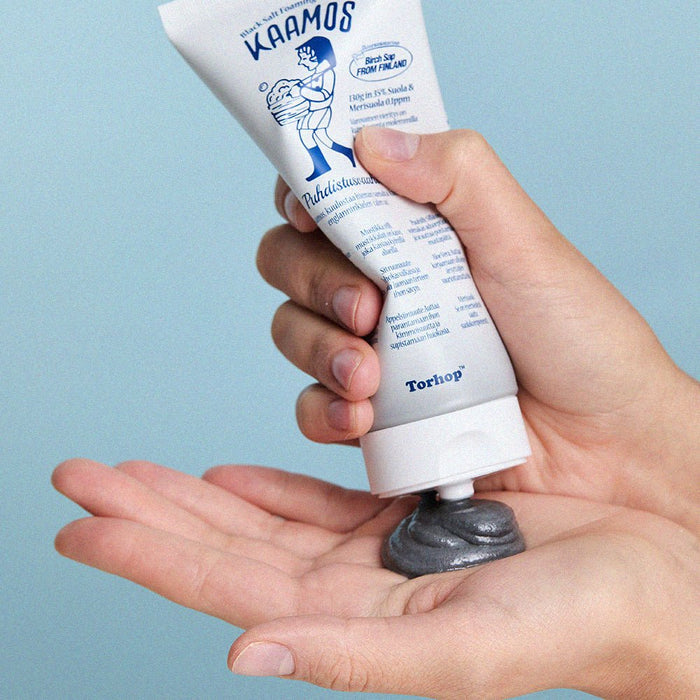 Torhop Kaamos Black Salt Foaming Cleanser 130g