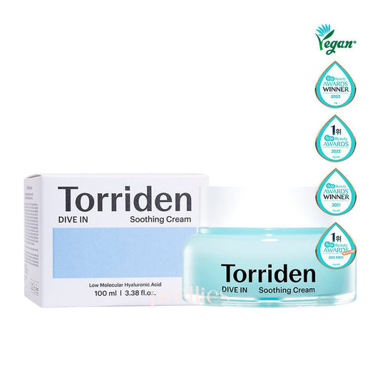 Torriden Dive In Low Molecular Hyaluronic Soothing Cream 100ml