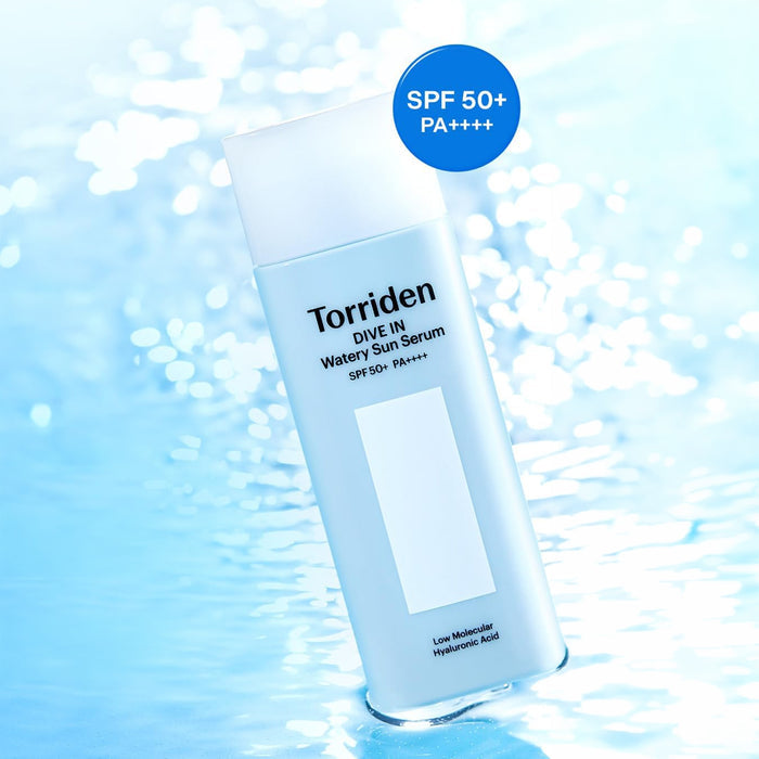 TORRIDEN DIVE-IN Watery Sun Serum - serumas nuo saulės su hialuronu
