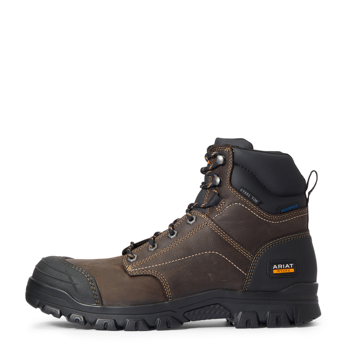 TREADFAST 6-INCH H2O STEEL TOE BOOT - 200-Brown | Ariat 10034673