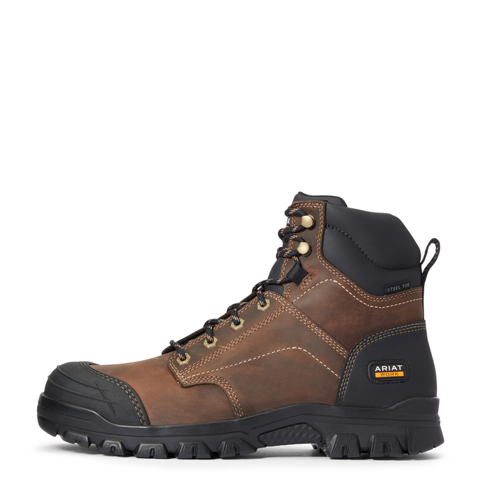TREADFAST 6-INCH STEEL TOE BOOT - 200-Brown | Ariat 10034671