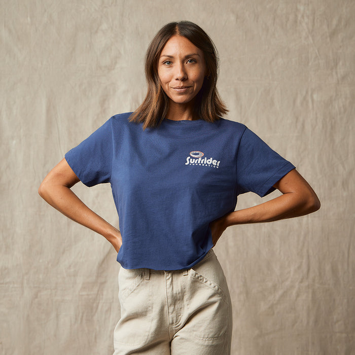 Tube Time Tee - Navy