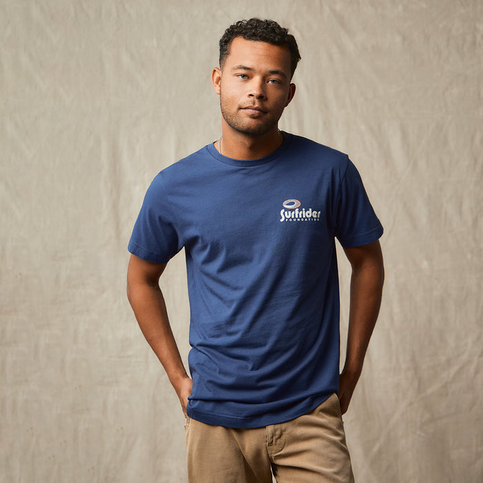 Tube Time Tee - Navy