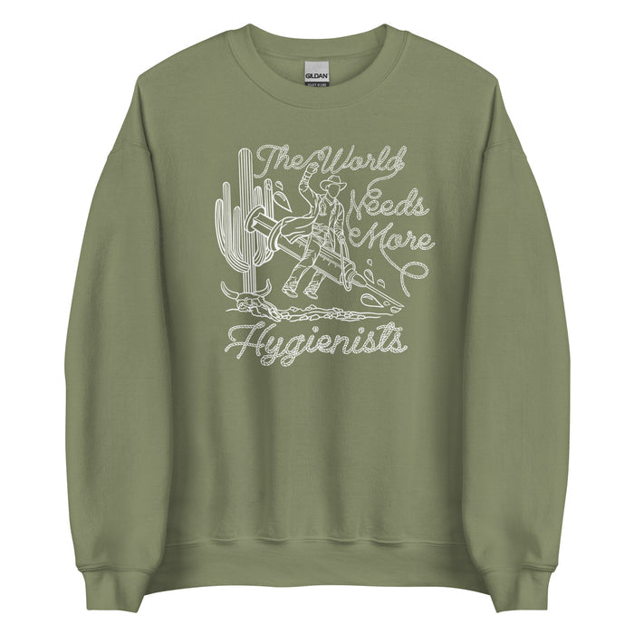 TWNM- Hygienists Unisex Crewneck Dark Colors