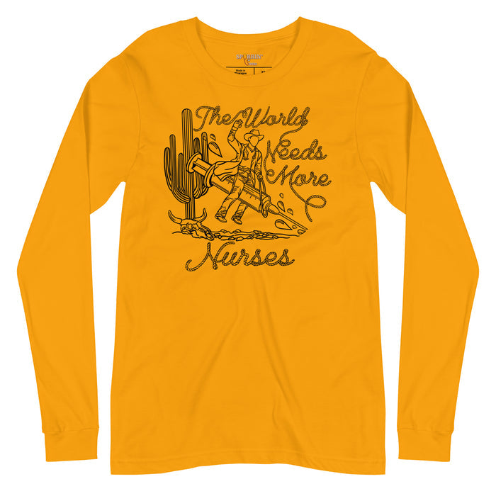 TWNM- Nurses Unisex Long Sleeve Tee Light Colors