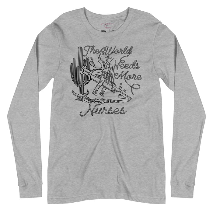 TWNM- Nurses Unisex Long Sleeve Tee Light Colors