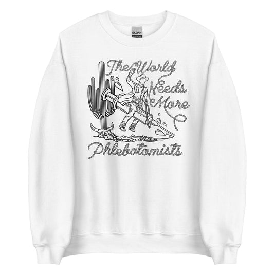 TWNM- Phlebotomists Unisex Crewneck Light Colors