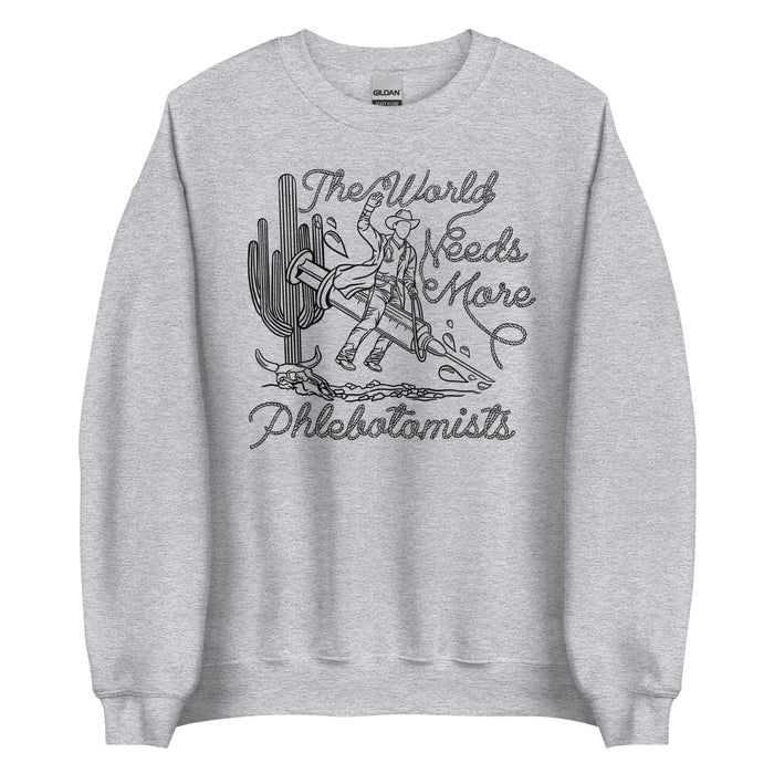 TWNM- Phlebotomists Unisex Crewneck Light Colors