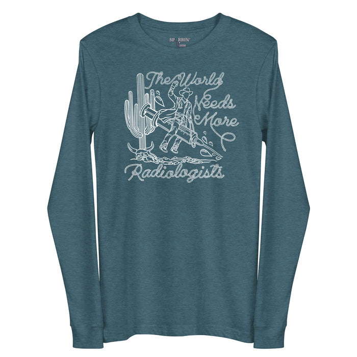 TWNM- Radiologists Long Sleeve T-Shirt Dark Colors