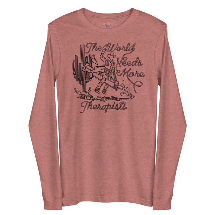 TWNM- Therapists Long Sleeve T-Shirt Light Colors