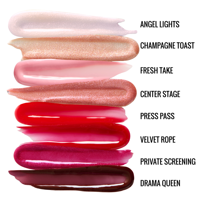 Velvet Rope | A Sheer Raspberry Red Lip Oil with a Glass Finish