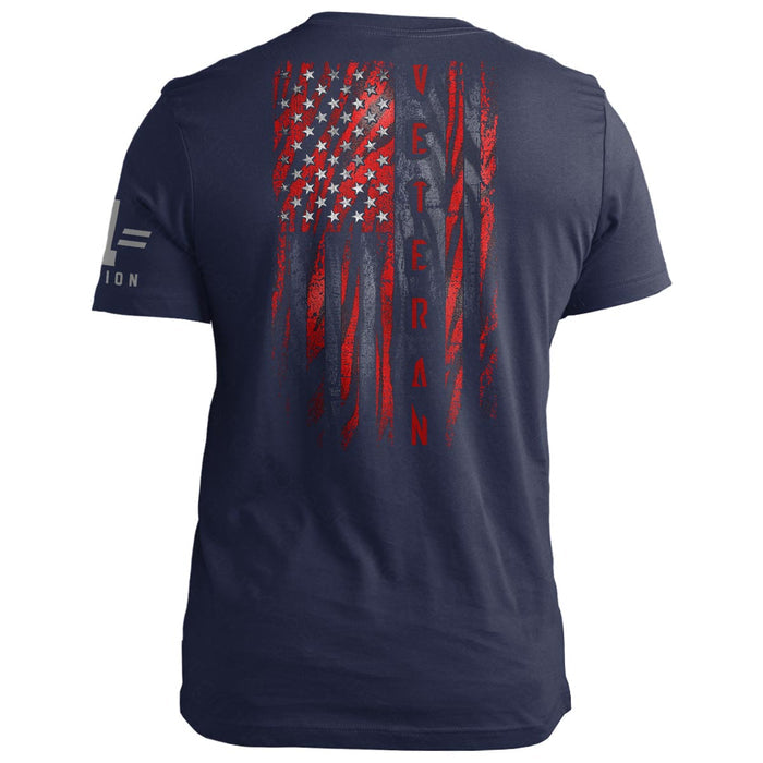VETERAN Red Tiger American Flag