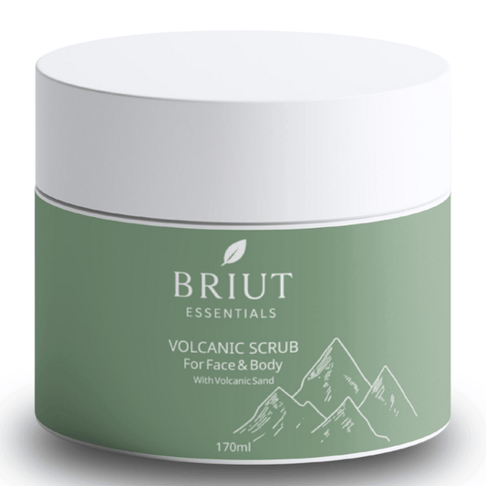 Briut Essentials Volcanic Glow Face & Body Scrub
