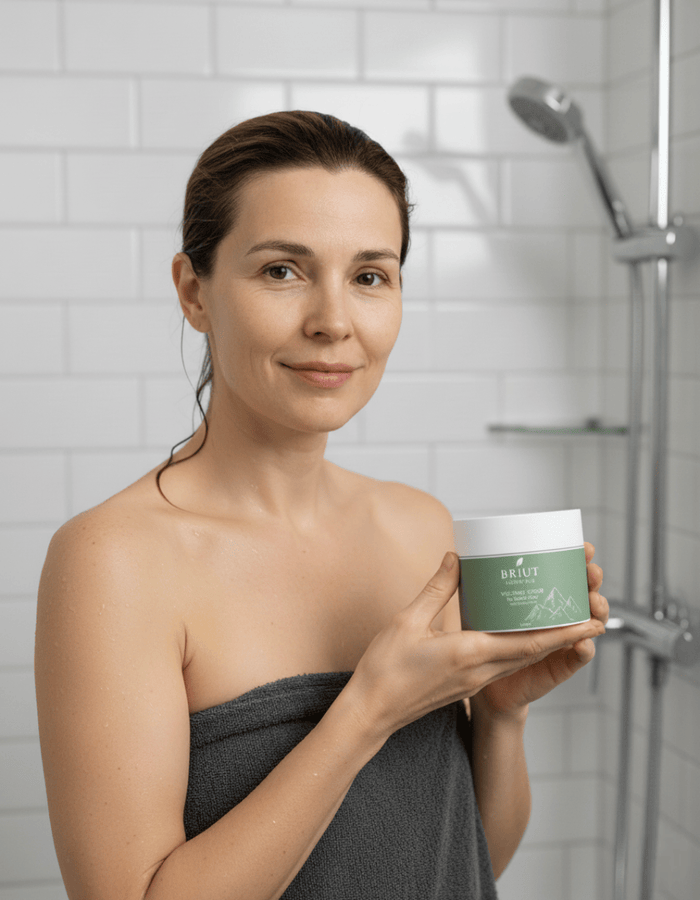 Briut Essentials Volcanic Glow Face & Body Scrub