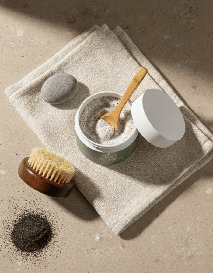 Briut Essentials Volcanic Glow Face & Body Scrub