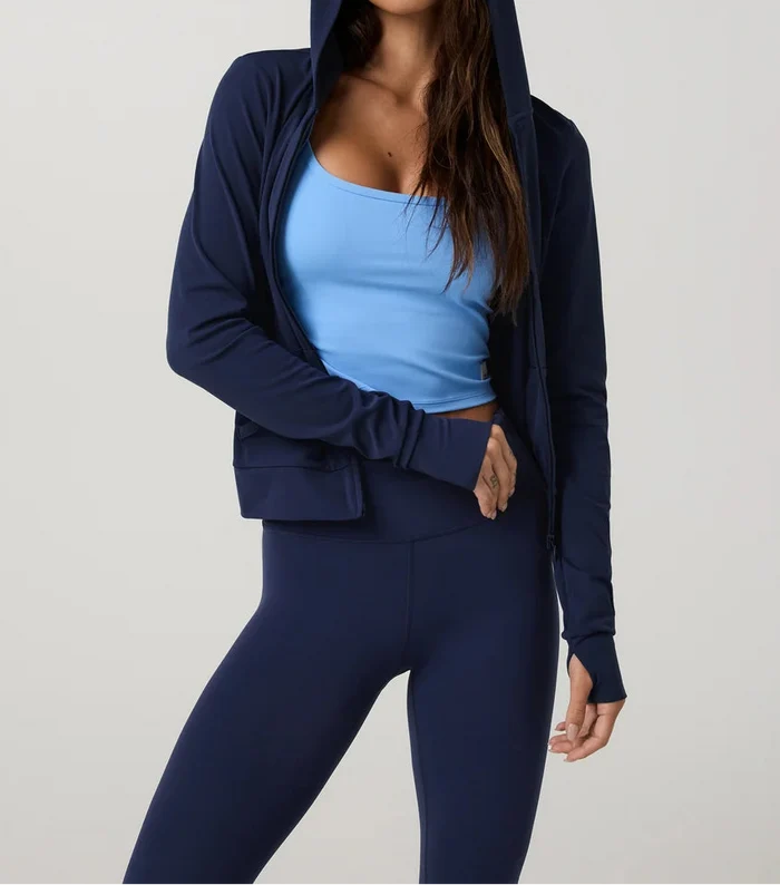 Vuori AllTheFeels Mini Full Zip Hoodie