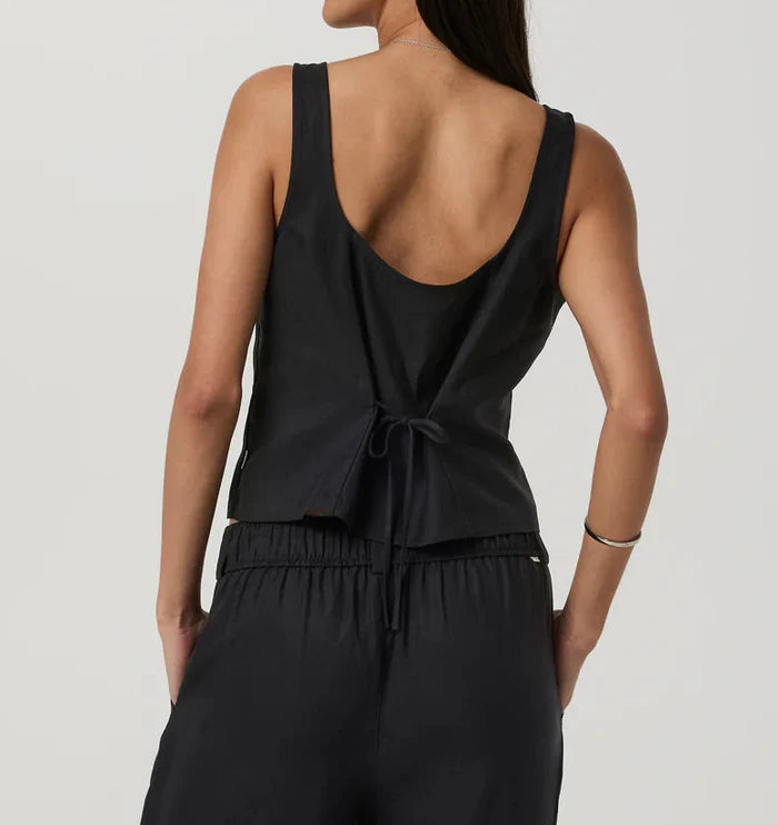 Vuori Trestles Twill Button Front Vest