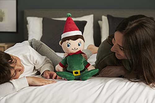 Warmies® Boy Elf Heatable Plush Toy, Green & Red