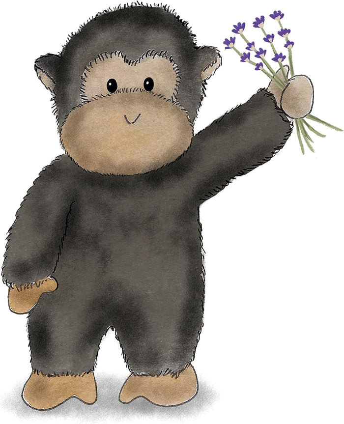 Warmies CP-CHI-1 Heatable Chimp, Black