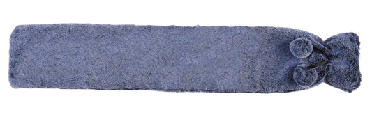 Warmies® Extra Long Hot Water Bottle - Marshmallow Blue Fur