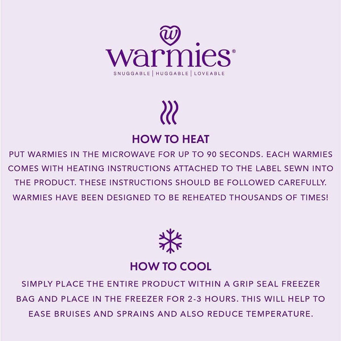 Warmies Fully Heatable Cuddly Toy Scented with French Lavender - Butterfly